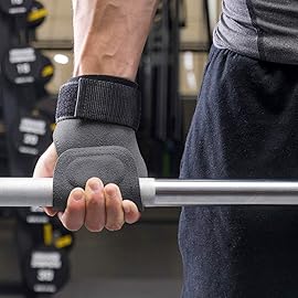 TAVIEW Wrist Straps for Weightlifting for Maximum Grip Support - Lifting Deadlift Strap & Weight Lifting Grips Gloves for Working Out Pull Up Deadlifting & Shrugs
