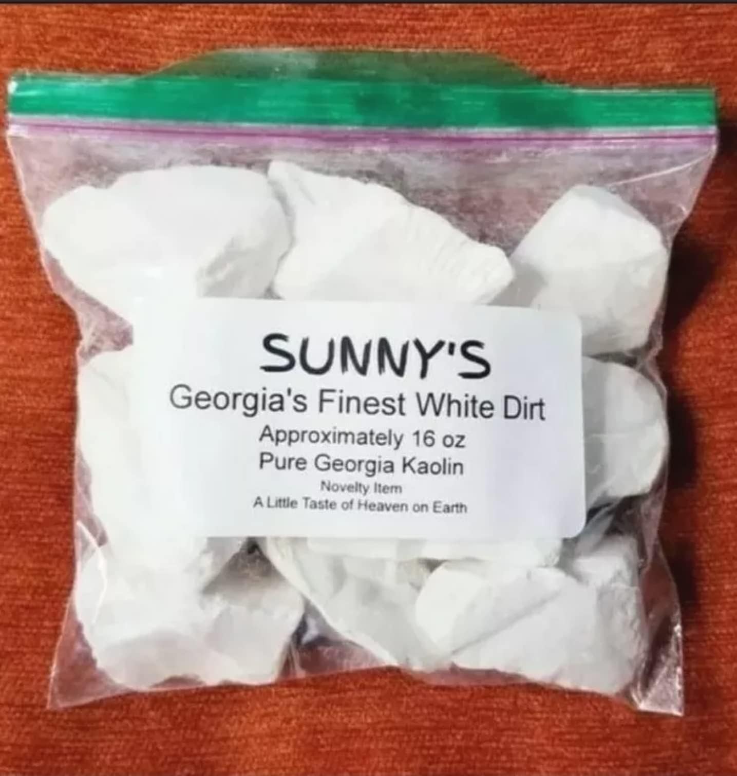 Sunny's White Dirt