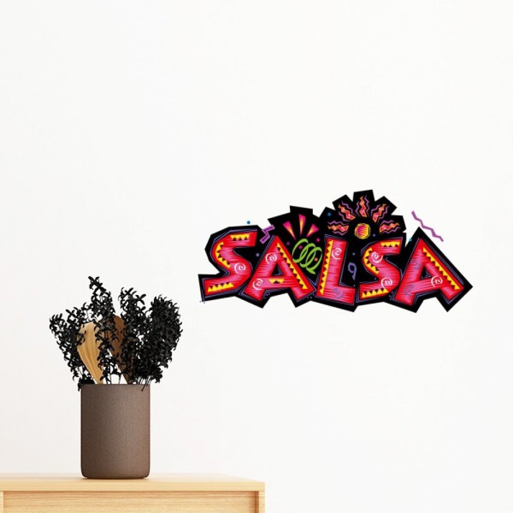 Sticker mural Mexique rose 40cm pour l'ambiance d'une chambre
