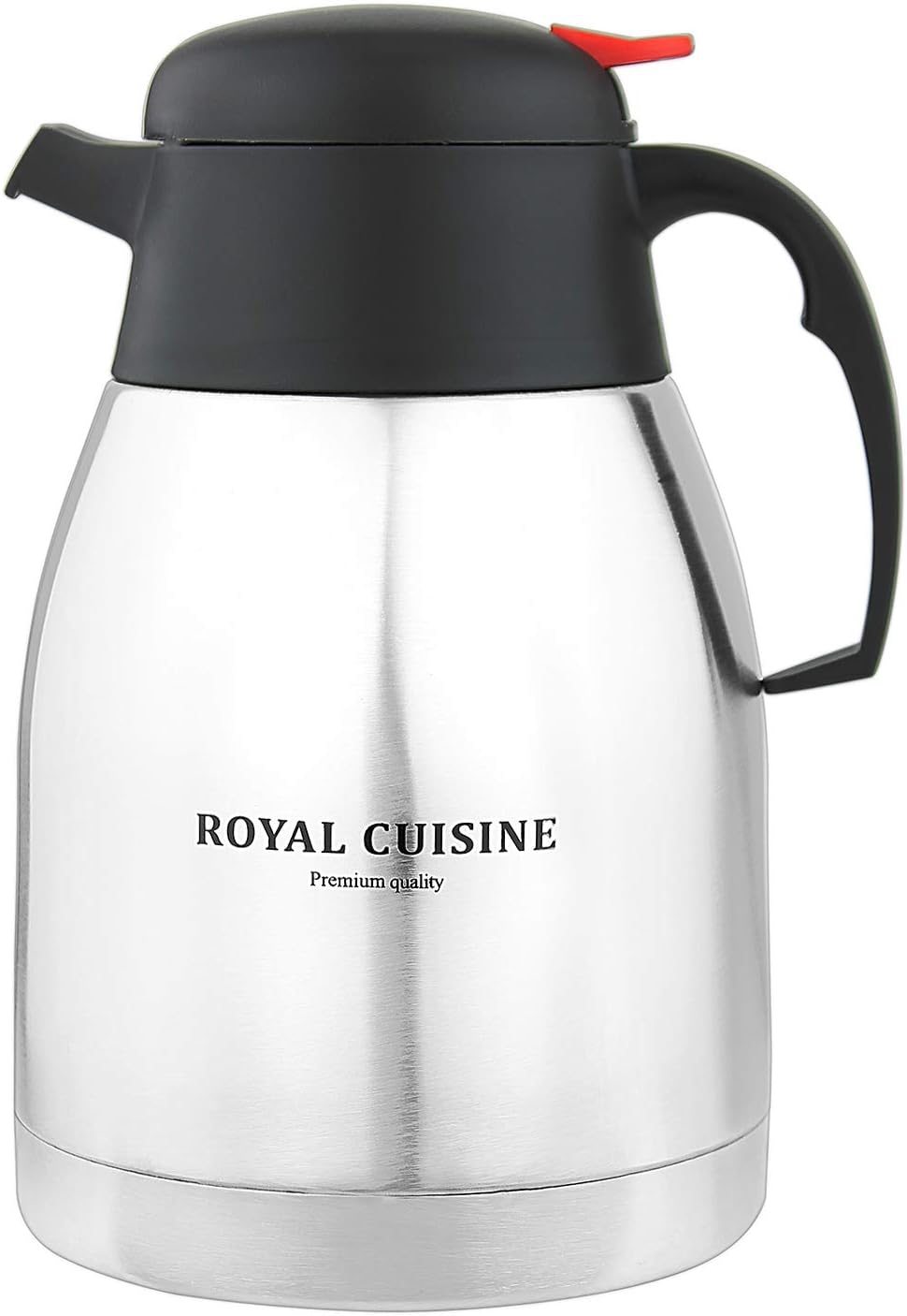 NEW UNBREAKABLE 1.5L INSULATED VACUUM JUG FLASK TEA COFFEE STAINLESS STEEL TRAVEL HOT COLD