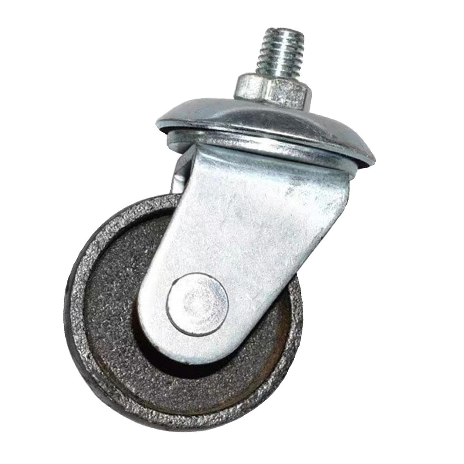 Okiyakusama Floor Jack Caster Wheels Accessories Black Wheels Spare Parts Metal Horizontal Jack Casters for 3 Ton Floor Jack