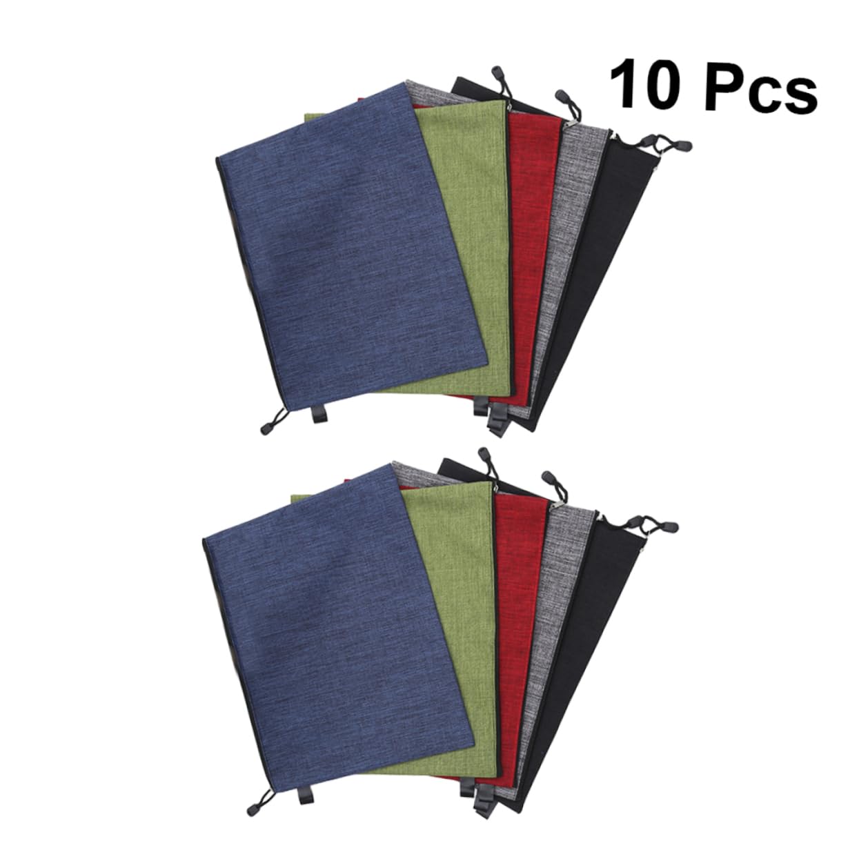 DOITOOL 10piezas Bolsa Organizadora Portátil Para Papelería Material Escolar y Oficina