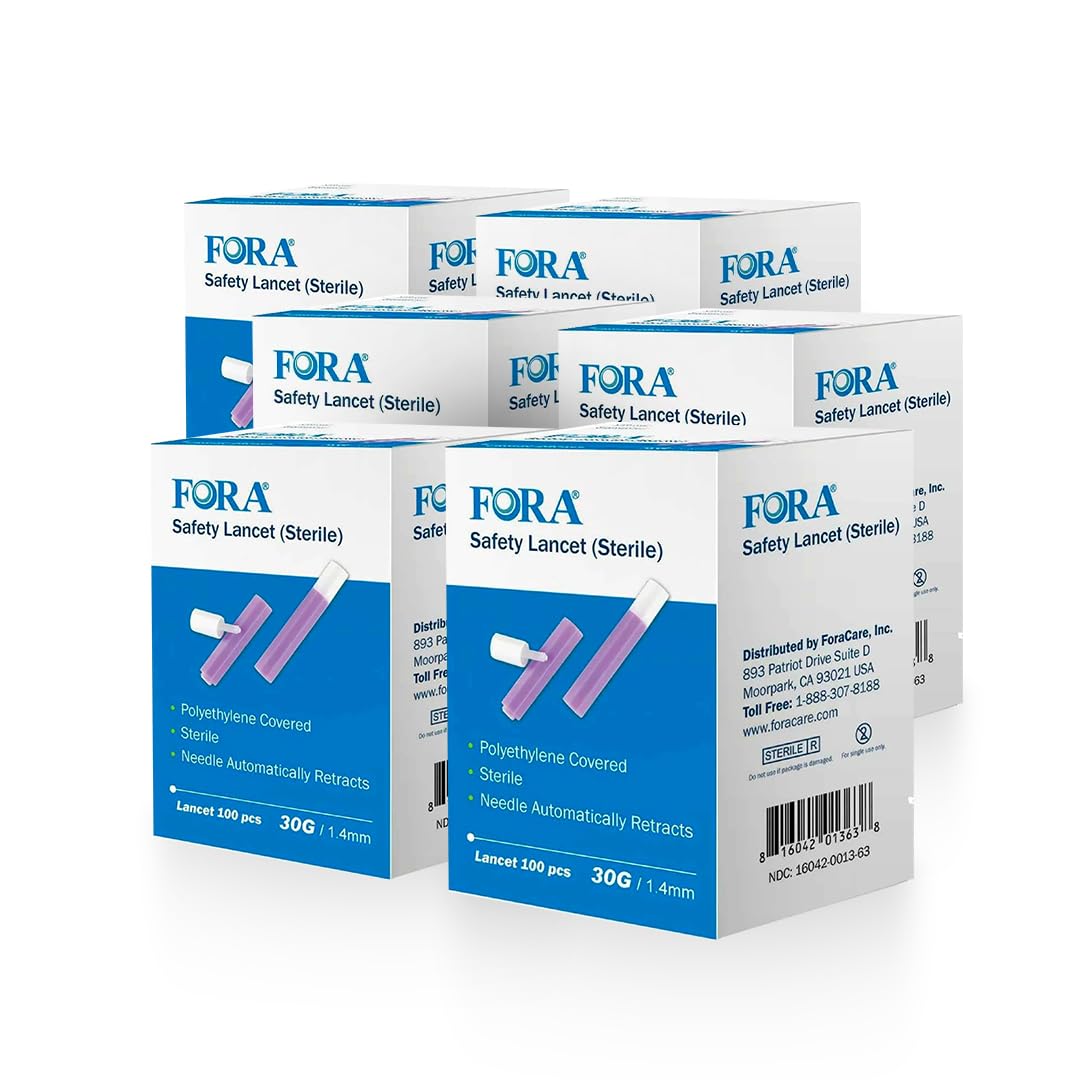 Sterile Blood Lancets - 100 Count -4