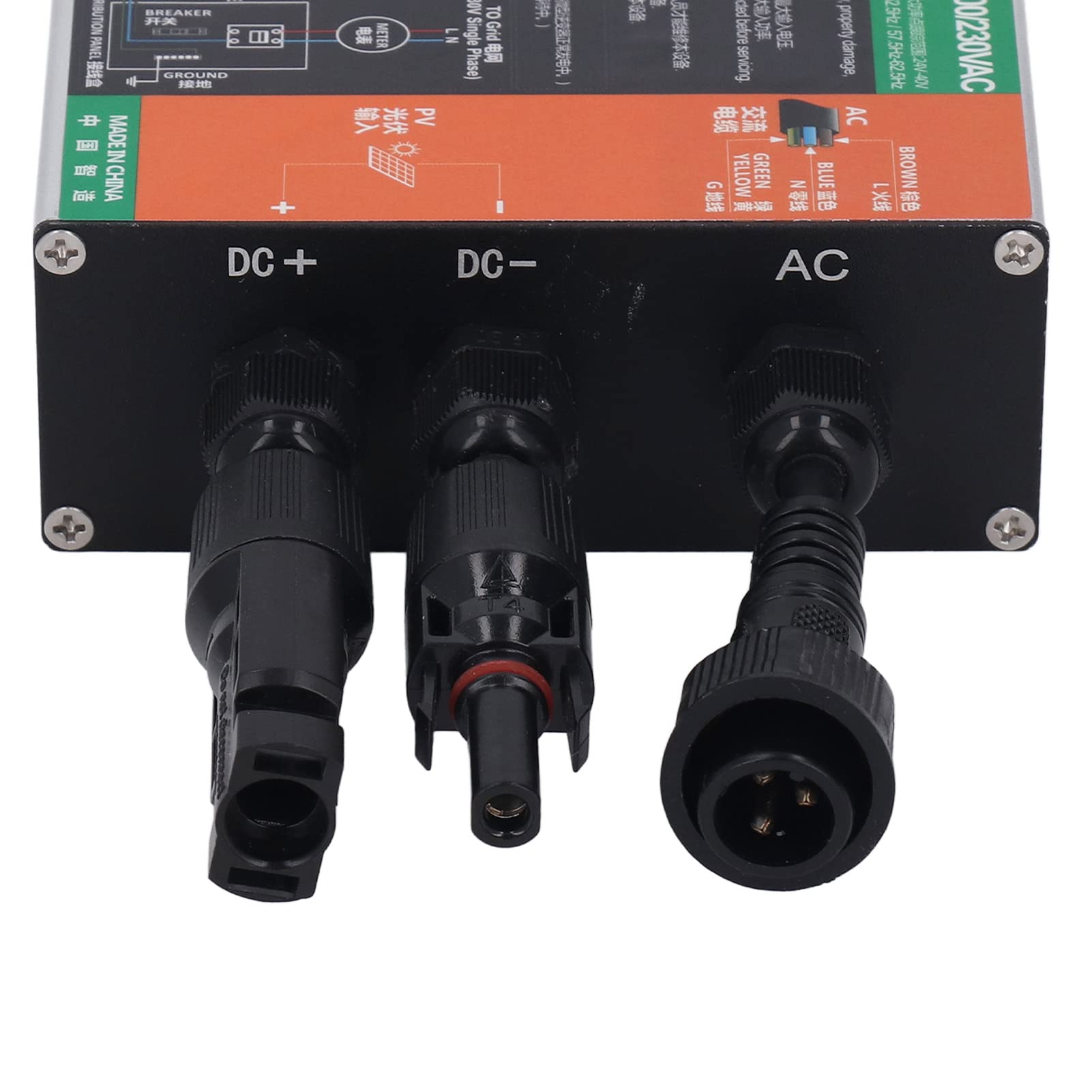 Grid Tie Micro Inwerter MPPT, Czysty Sinus 230V AC, System (500W)