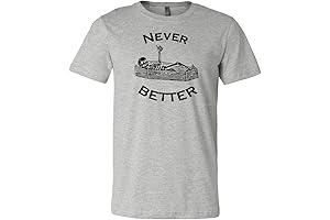 Never Better Skeleton Shirt Women