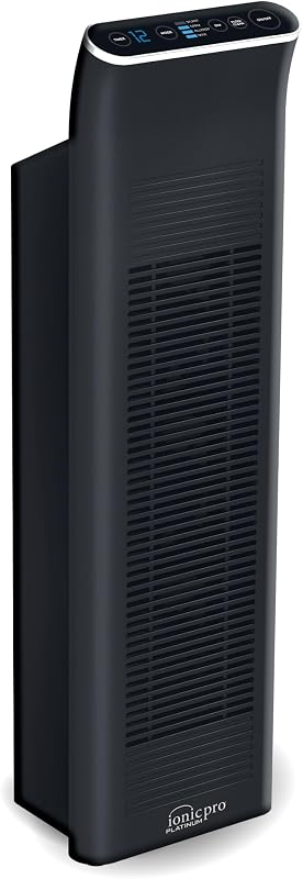 Platinum Filterless Air Purifier for Home, Cleans Up to 800 sq.ft | Never Replace Washable Ionic Filter | Whisper-Quiet | Captures Pet Dander, Dust, Smoke & Allergens | Whole House | TA750