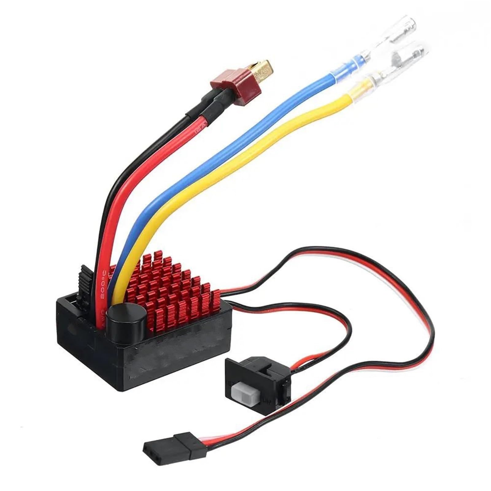 Per 6860 Regolatore Velocità Cingolato ESC Spazzolato Impermeabile 60A Con Veicoli BEC RC Modelli Automobili Parti Accessorie Camion Ricambio ESC RC