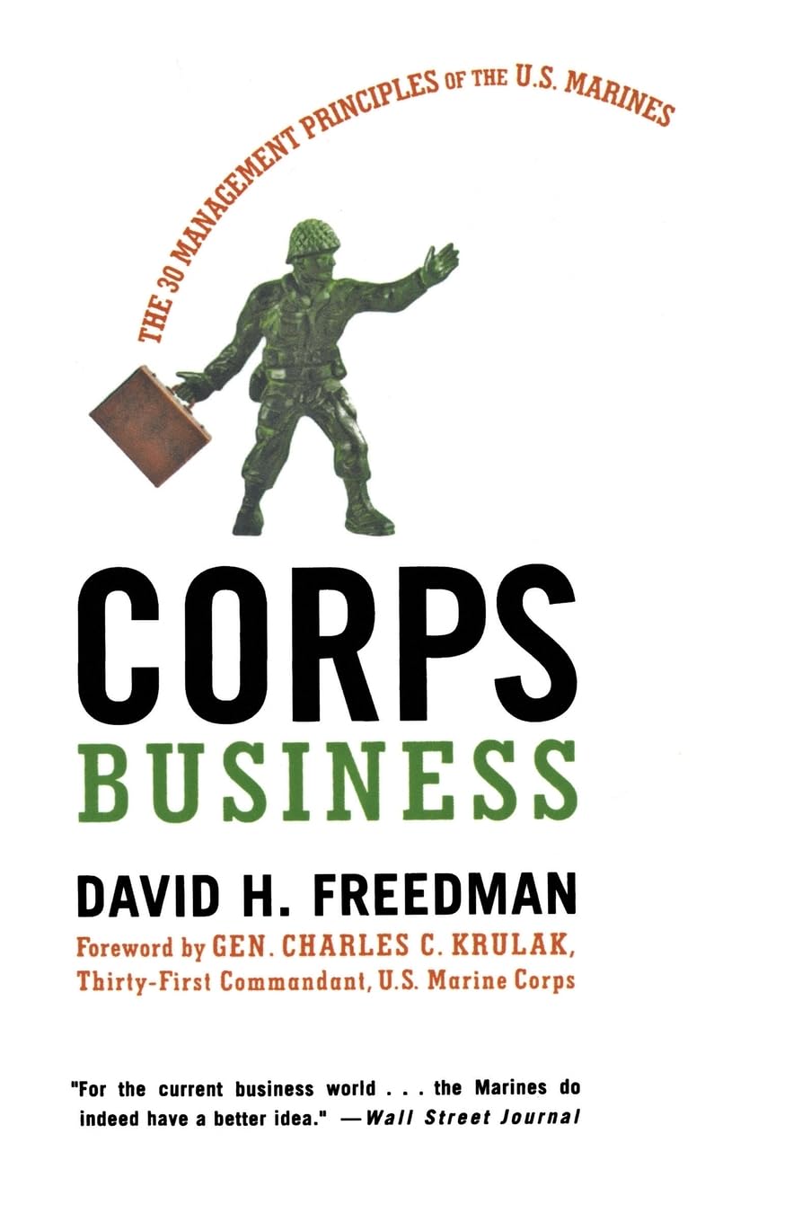Corps Business: The 30 Management Principles of the U.S. Marines cover