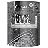 CROMAR Trowel Mastic – Heavy-Duty Bituminous Mastic for Roofing and Building Repairs | 2.5L