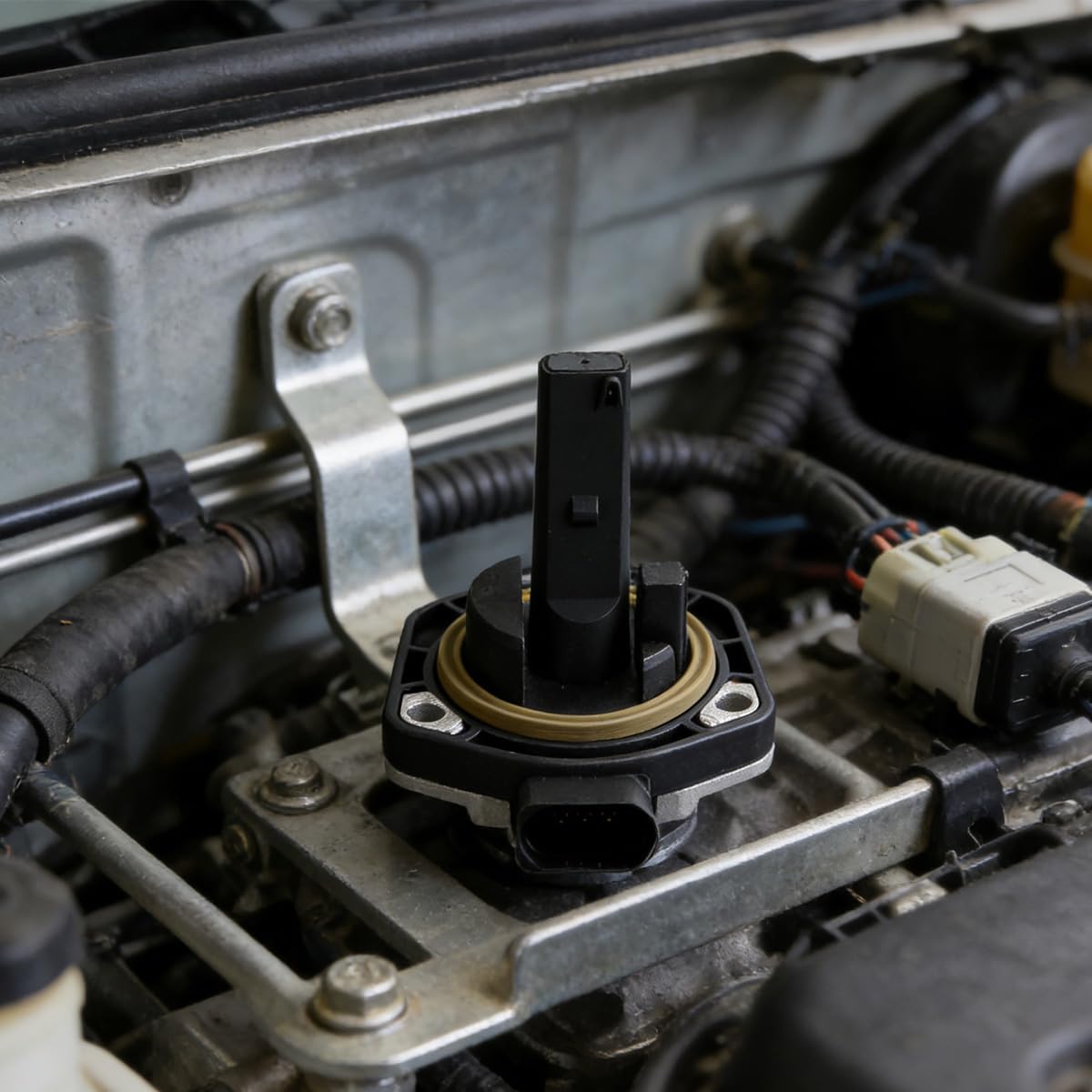 Capteur de Niveau d'huile Moteur pour Passat B6 B5.5 Transporter T5 Multivan Golf 5 Plus Polo 9N