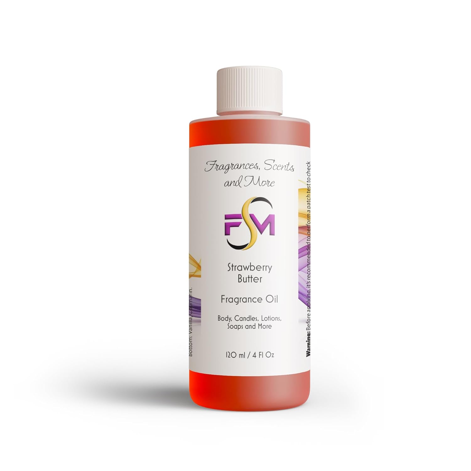 Strawberry Butter Fragrance Oil - 4 Fl Oz Plastic Bottle (120ml)