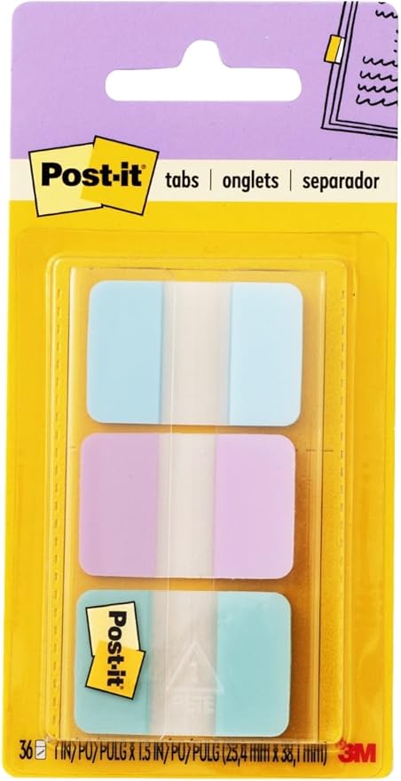 Banderitas Adhesivas 36 Surtido Pastel