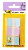 Post-it® Pastel Color Tabs, Gradient Blue, Pink, Clear, 36 Tabs/Pack – view 1