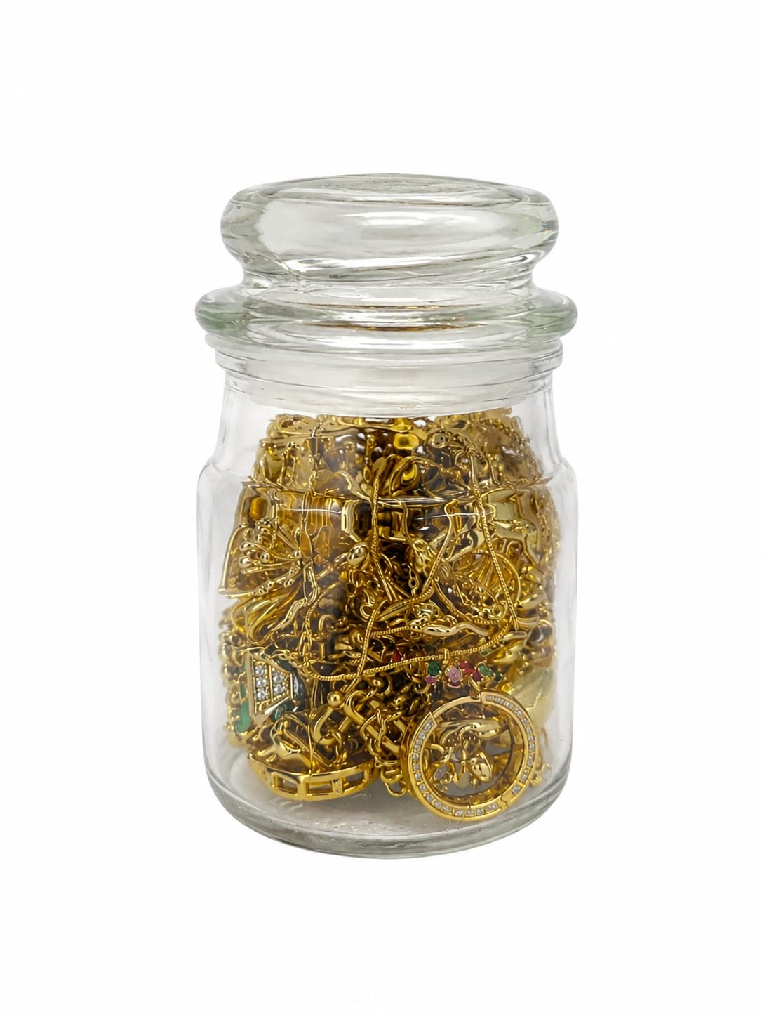 Premium Anti-Tarnish Mystery Jewelry Jar | 4–5 Surprise Jewelry Pieces | Necklace, Earrings, Rings & More | Gift for Women-image-9