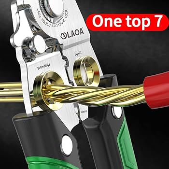 【Nala】Long slit all in one LAOA Needle Nose Pliers Electrician Pliers Wire Stripper