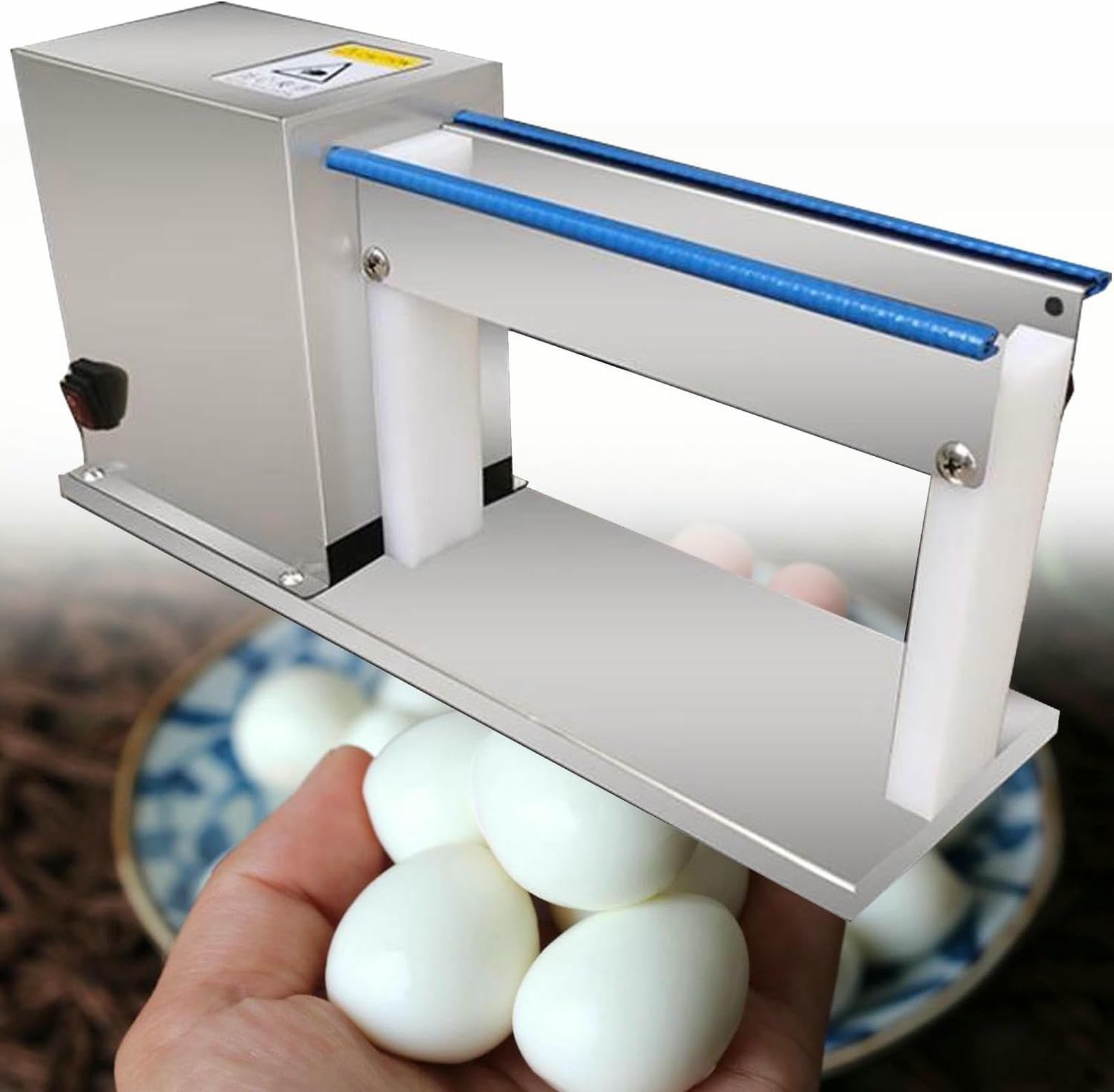 Machine à décortiquer les œufs de caille automatique à haute efficacité