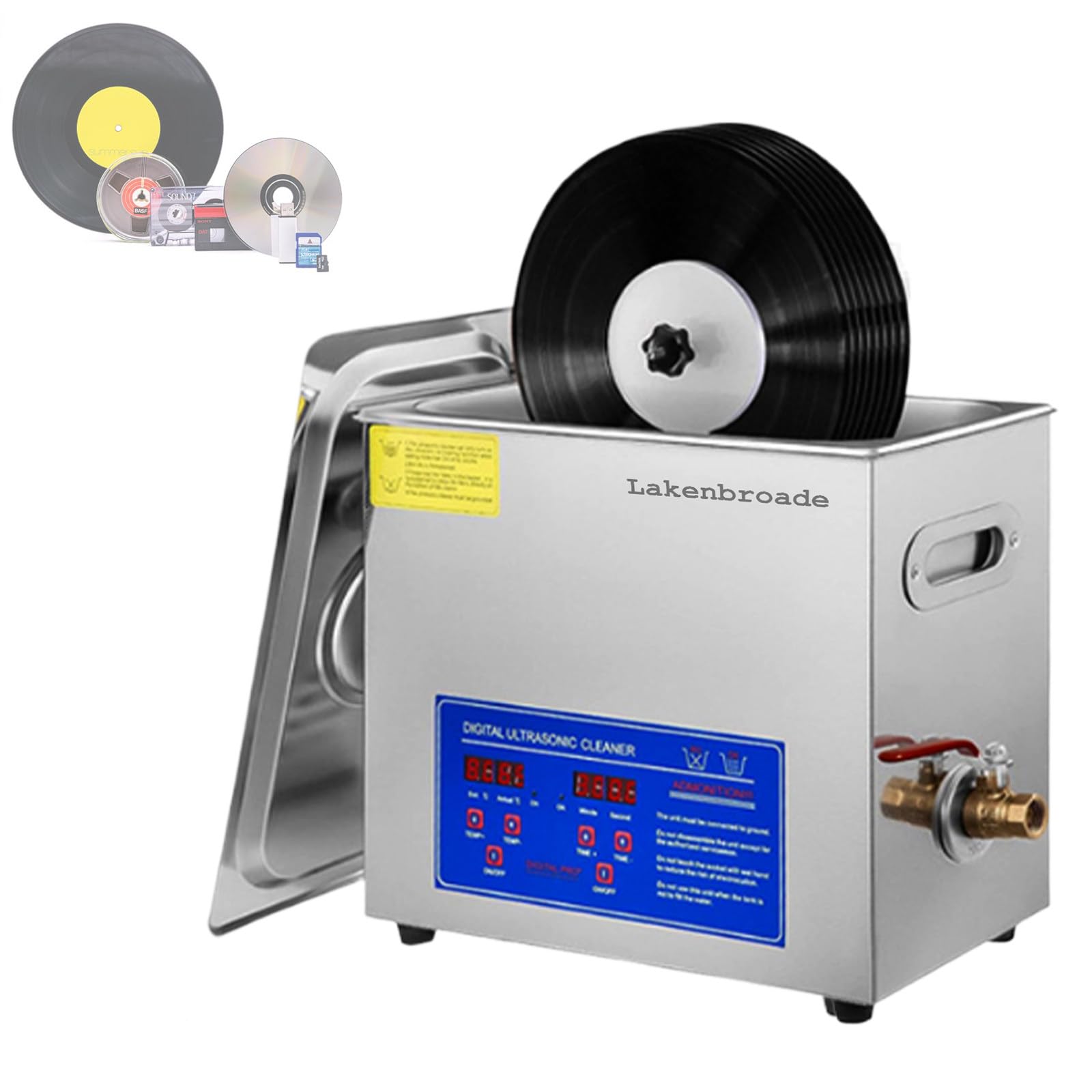Kit de Limpieza de Discos de Vinilo definitivo | Incluye: Limpiador de Discos, Restaura y Revive Tus LP