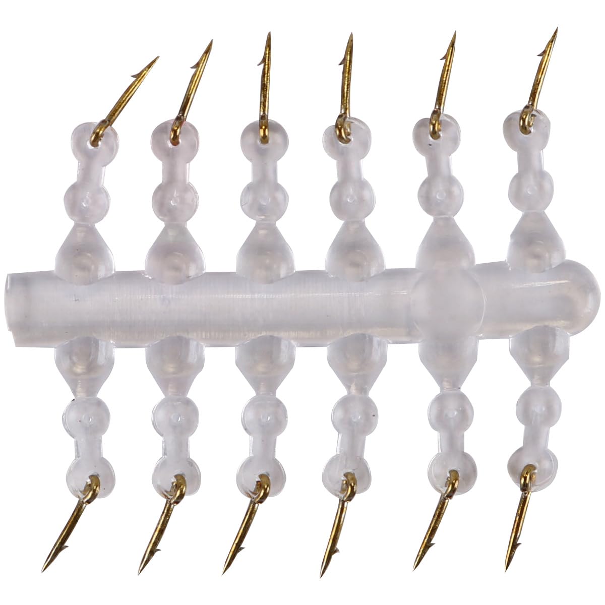 Nicear 12pcs Carp Bait Spikes with Silicone Rings for Fishing 0.6x7mm Fishing Accessory Clockwork Feeder High Performance Bait Pegs