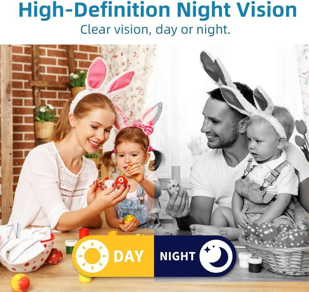 AllTough 4K Hidden Camera,Security Camera No WiFi with 4G SIM Card,Nanny Cam Hidden Camera,Small Cameras Hidden Wireless,Secret Cameras for Spying,App Control with Motion Detection and Night Vision black-4G