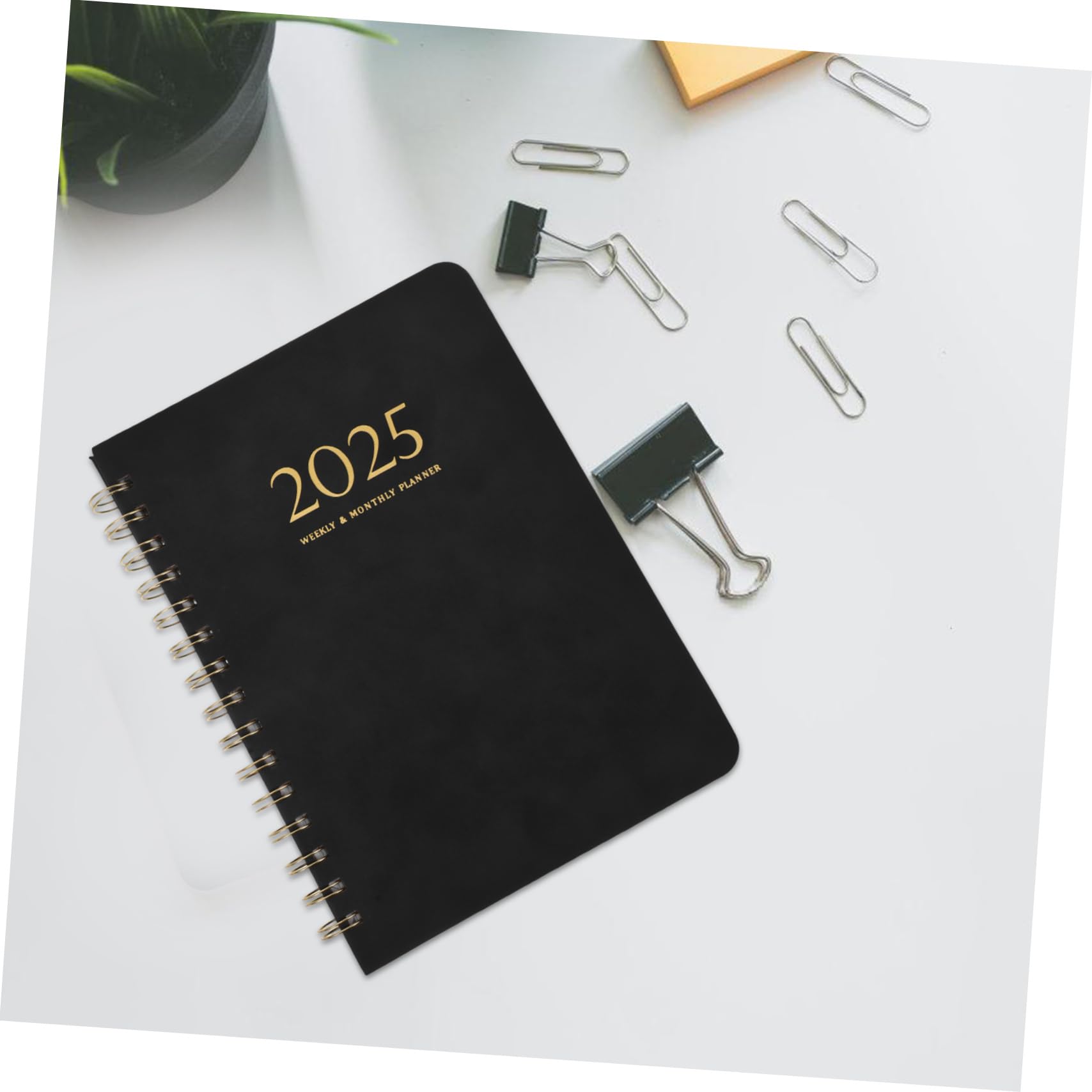 Happyyami Notizbuch Mit Wochenplaner Monatlichem Kalenderplaner Und Budgetnotizbuch Wochenplaner Mit Tagesplaner-notizblock Und Agenda-notizblock Zeitplan-notizbuch Aus Papier Mit Trocken