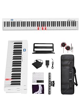 Amazon | X-20 電子ピアノ 折り畳み式 88鍵盤 初心者向け midi