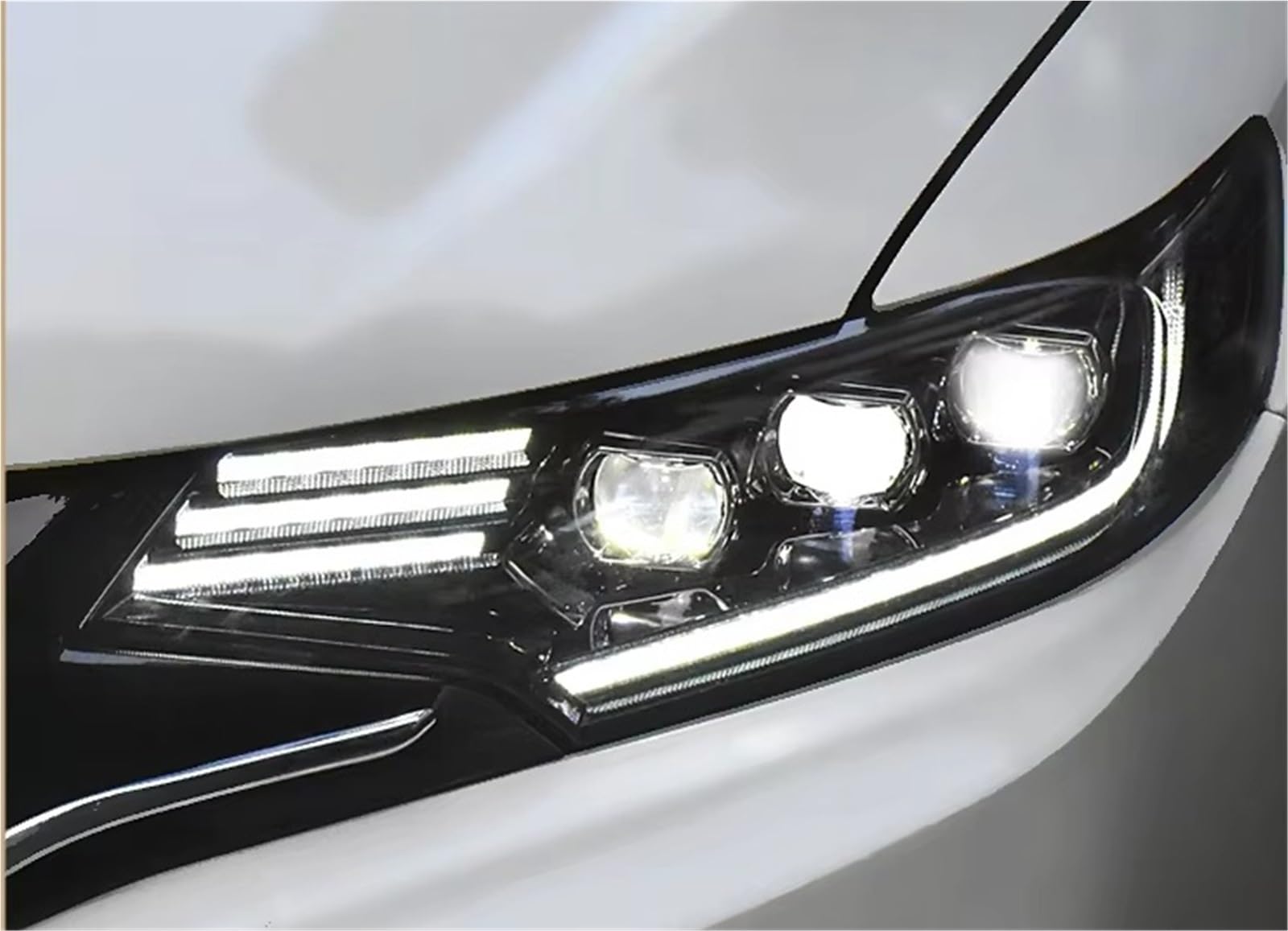 Gruppo Faro per Auto Fit GK5 2014-2020 Design Faro Completo DRL Lampada di Segnalazione dinamica Faro Anteriore Gruppo Luce Auto