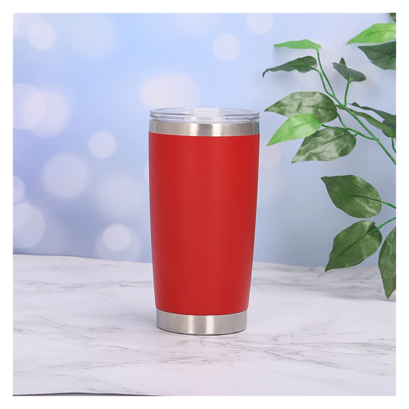 Taza térmica de Acero Inoxidable 304 para café, té, café, Bebidas, Bebidas, Viajes, 20 oz