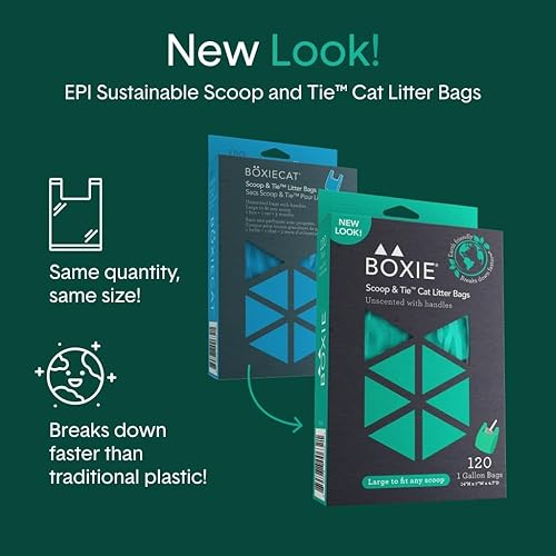 Miniatura 4 de Boxiecat Bolsas de arena para cucharas y atar  Bolsas de arena para gatos  A prueba de fugas grandes para adaptarse a cualquier cuchara asas para