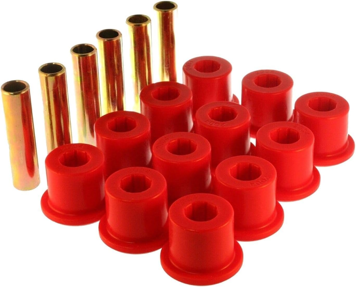 Suspension for Blazer 69-74 87 for C35/C3500 Pickup 70 for K15/K1500 Pickup 67-72/Suburban 68-73 for K10 75-86 & Pickup 67-74 & Suburban 68-72 2/4 X RR Spring Bushing Rear,Easy to install