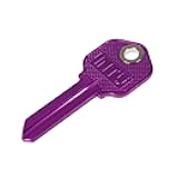 Lucky Line Anodized Purple Lightweight Aluminum Magnetic House Key Kwikset (15568)
