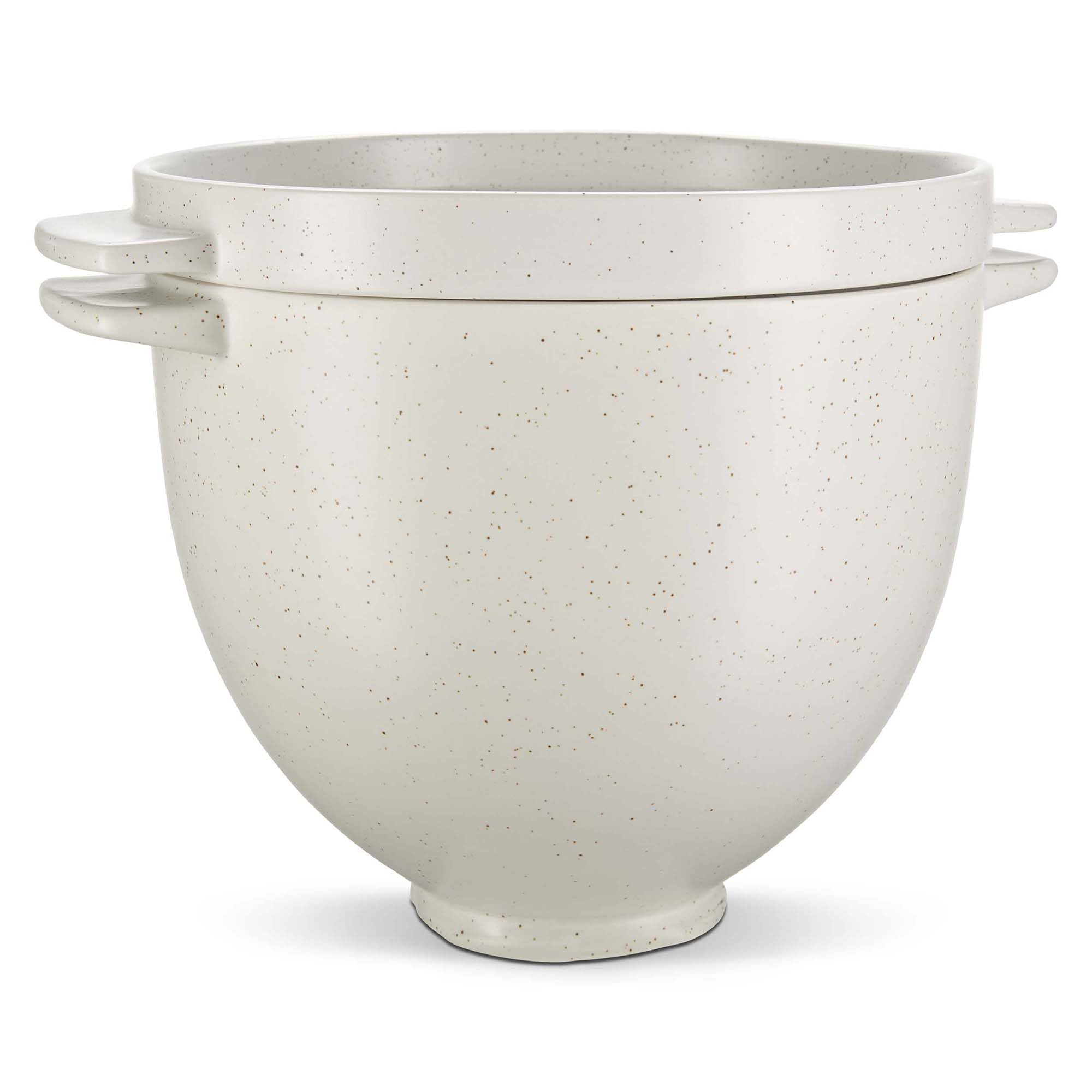 KitchenAid 5 Quart Ceramic Bread Bowl with Lid for all 4.5-5 Quart Tilt-Head Stand Mixers - KSM2CB5BGS