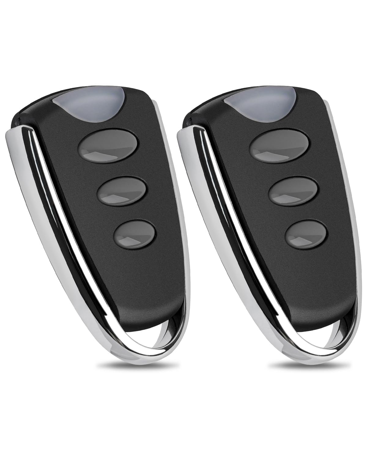 Garagentor Handsender für Chamberlain Fernbedienung TX4RUNI TX2REV, 3 Tasten einfache Programmierung, Kompatibel mit Motorlift ML510EV ML700EV ML1000EV, 2 Stück