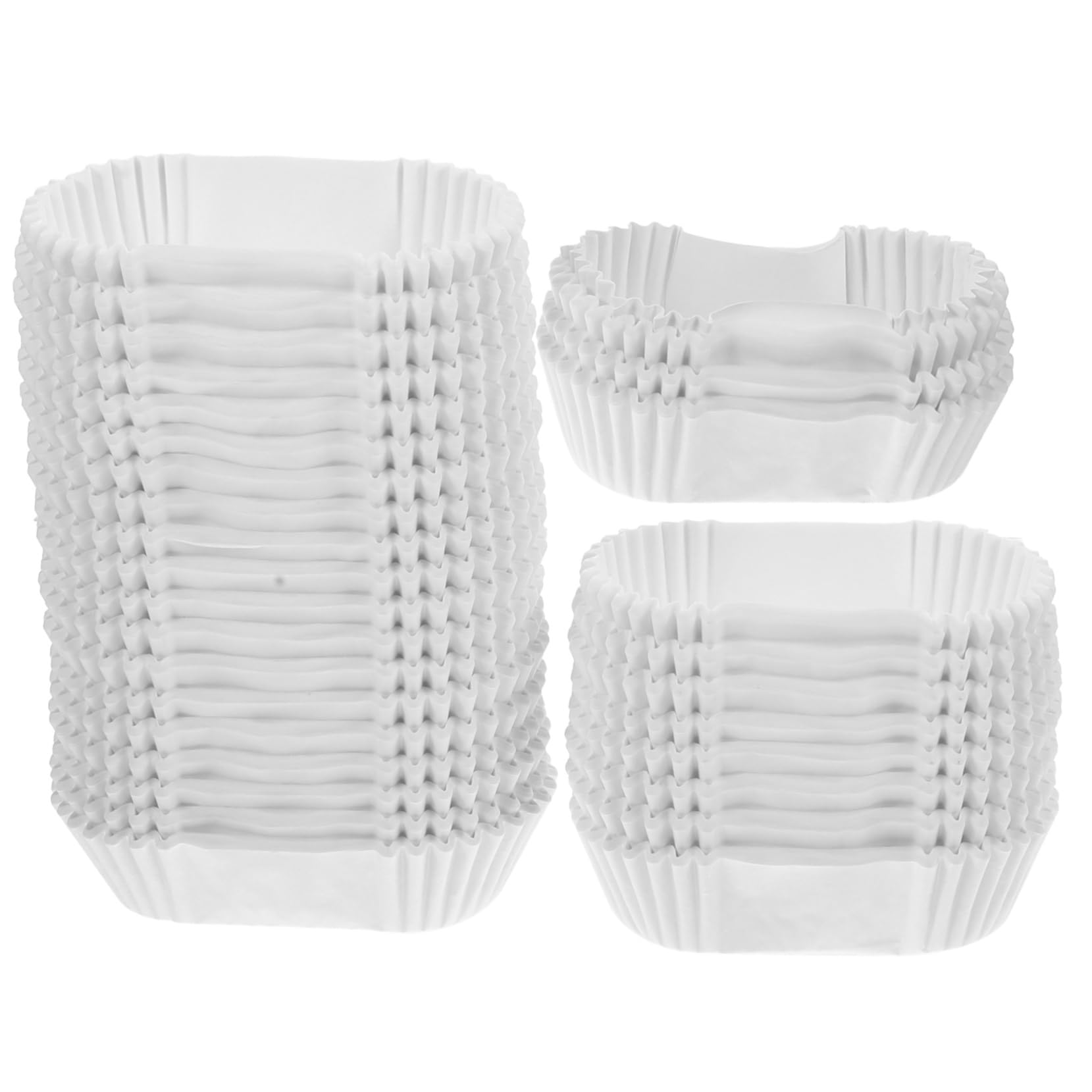 Cabilock 4 Piezas bandeja de papel de pan pasteles de papel bol cajas de cupcakes tarteras para tartas cacerolas de cocina vasitos para postres moldes para cupcakes a prueba de grasa