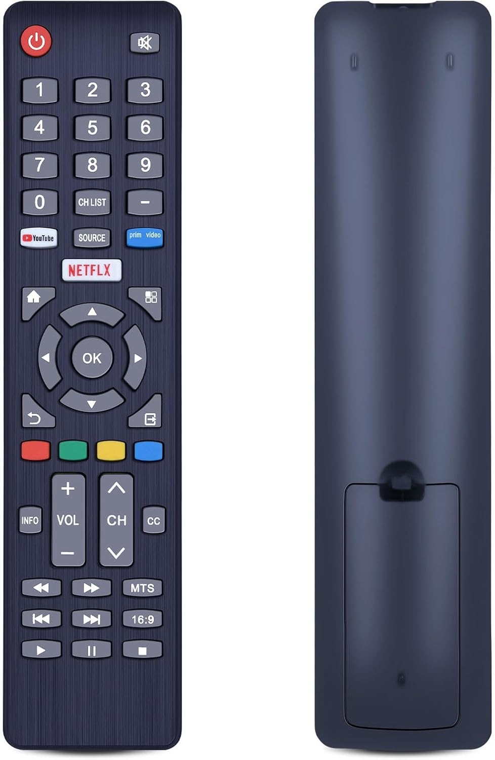 Replacement Remote for SILO Smart TVs LCD LED HDTV TV