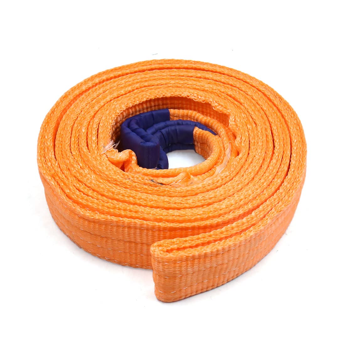 Ruilogod 50mm x 5m Doppio strati di recupero di recupero nylon cinturino di sollevamento corda per camion auto