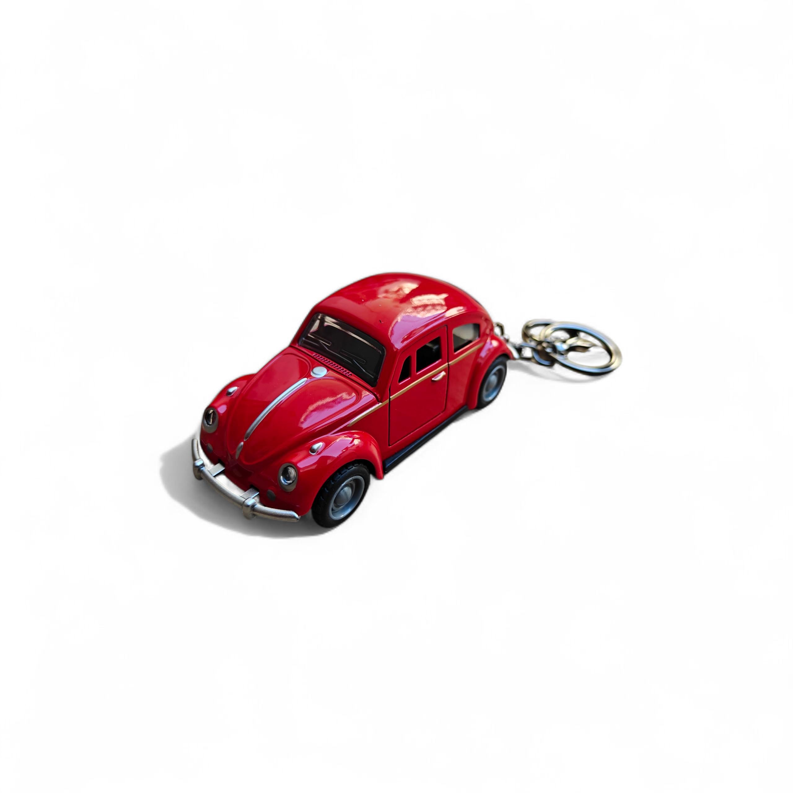Antique Pull Back Full Metal Vintage Car | Doors Open | Premium ABS Plastic Keychain For Car Dashboard | For Gifting | For Children (Red)-picture-23