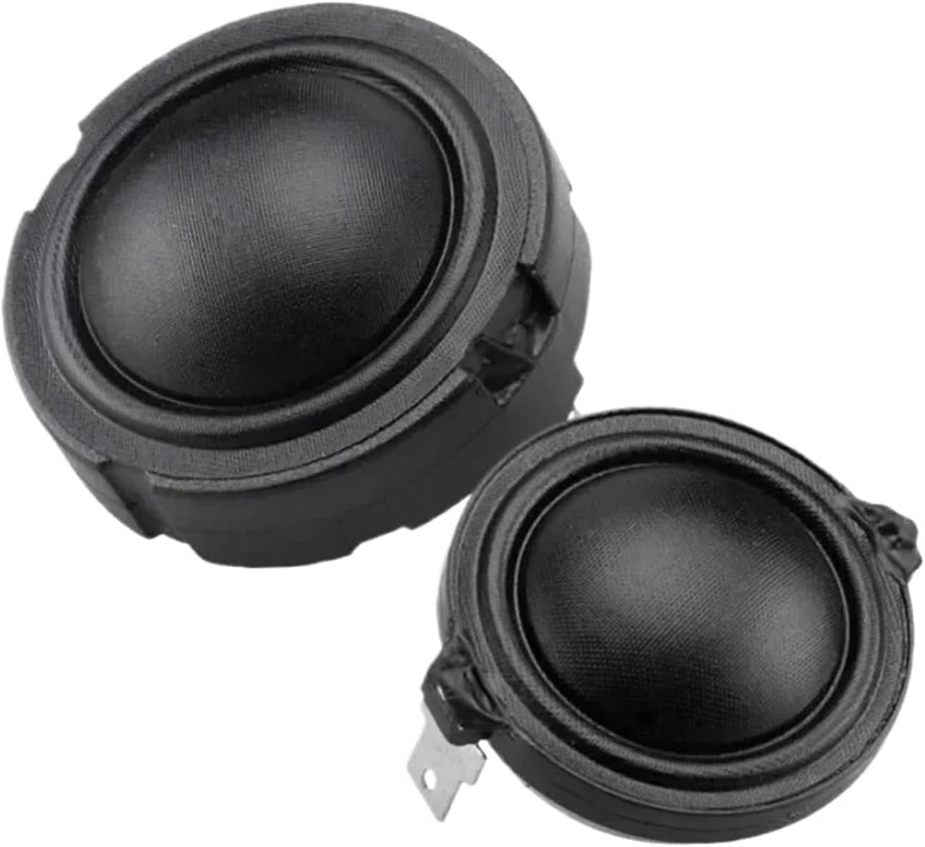 2Pcs Mini Sound Speakers Audio 6 Ohm Fever Tweeter Head Portable Music HiFi Stereo Speaker Silk Film Loudspeaker(19 Core Speaker)