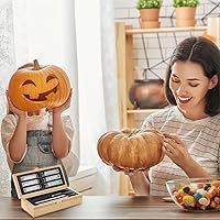 Vista 7 de Headley Tools Precision Craft Hobby Knife Set (38pcs) with Wooden Chest, Razor Sharp Knives for Scrapbooking, Art Modeling, Sculpture, Wood&Leather