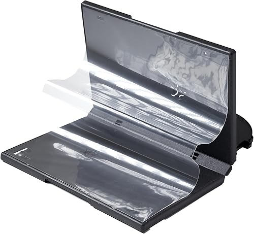 Miniatura 4 de Funda premium para DVD de 6 discos de tamaño estándar de 0.551 in con funda transparente, solución de almacenamiento que ahorra espacio para discos