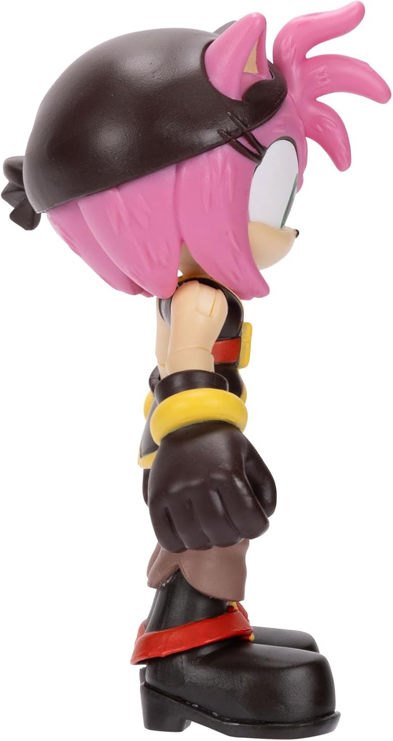 Sonic Prime 5-inch Black Rose - No Place Action Figure 13 points of Articulations. Ages 3+ (Officially licensed by Sega and Netflix)