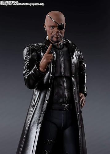 Vista 7 de Bandai sh figuarts Nick Fury Los Vengadores