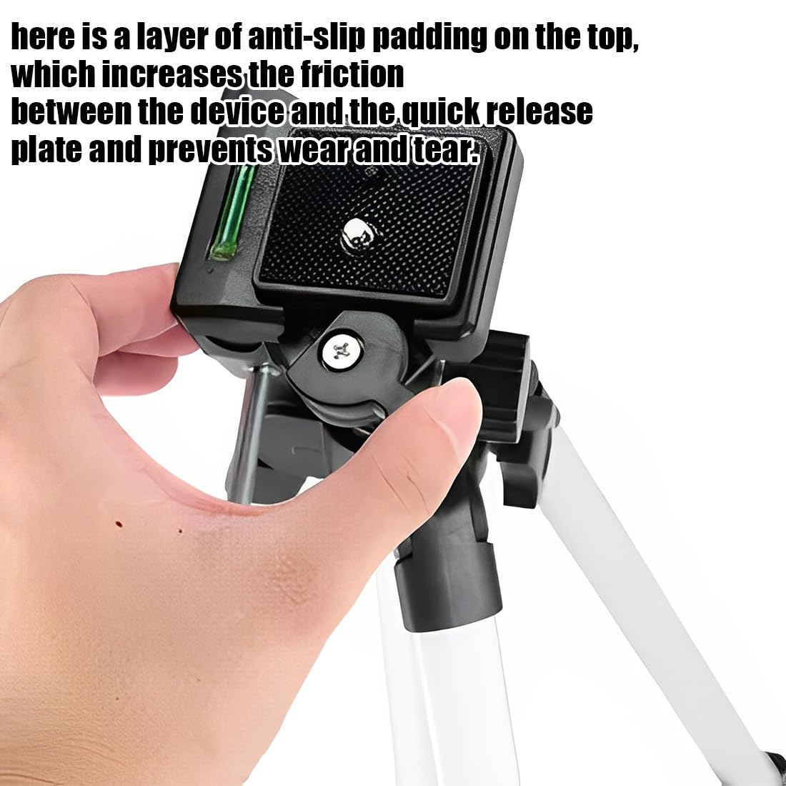 XPEX 2 Pezzi Piastra A Sgancio Rapido Per La Maggior Parte Dei Treppiedi, Piastra A Sgancio Rapido Per Fotocamera, Realizzato In Plastica Di Alta Qualità, Per Più Modelli