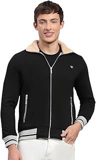 monte carlo Mens Regular Fit Solid Zipper Full Sleeve Winter Sweatshirt | Stylish Sweatshirt for Men | Soft Comfortable Casual Winter Wear for Men's (Pack of 1)-picture-19