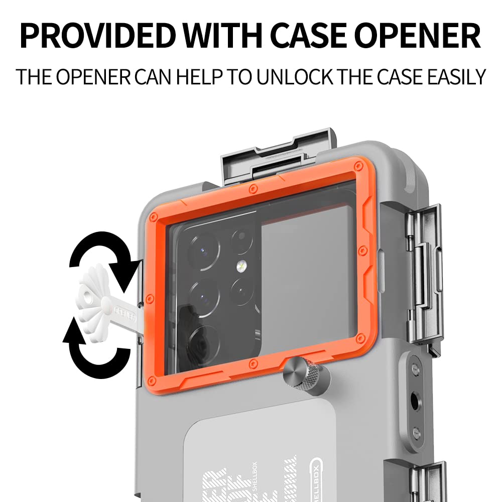 Custodia impermeabile IPX8 per nuoto subacqueo Custodia universale per smartphone Custodia subacquea per iPhone 14 13 12 11 Pro Samsung S23 S22 S21 Ultra Huawei Google OnePlus Xiaomi Redmi LG (2a