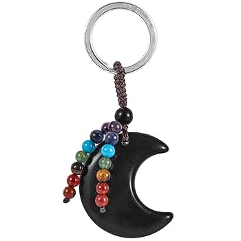 Amazon.co.jp: moonsix クリスタル 三日月 キーホルダー