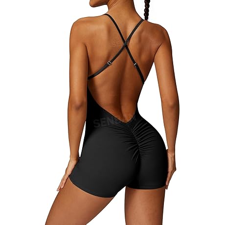 Sexy One Piece Workout Jumpsuits for Women