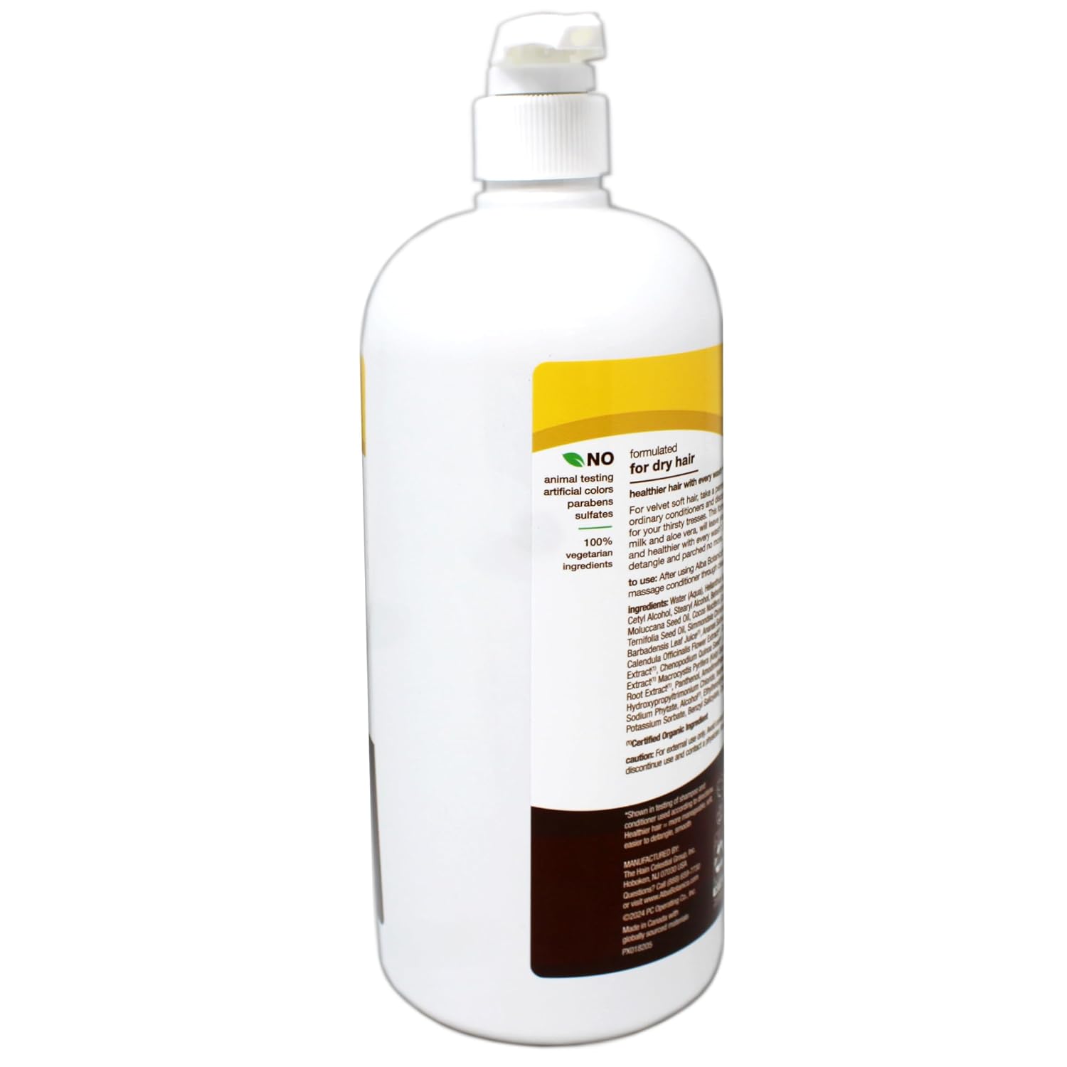 Alba Botanica More Moisture Conditioner for Dry Hair, Coconut Milk, 32 FL OZ image 2
