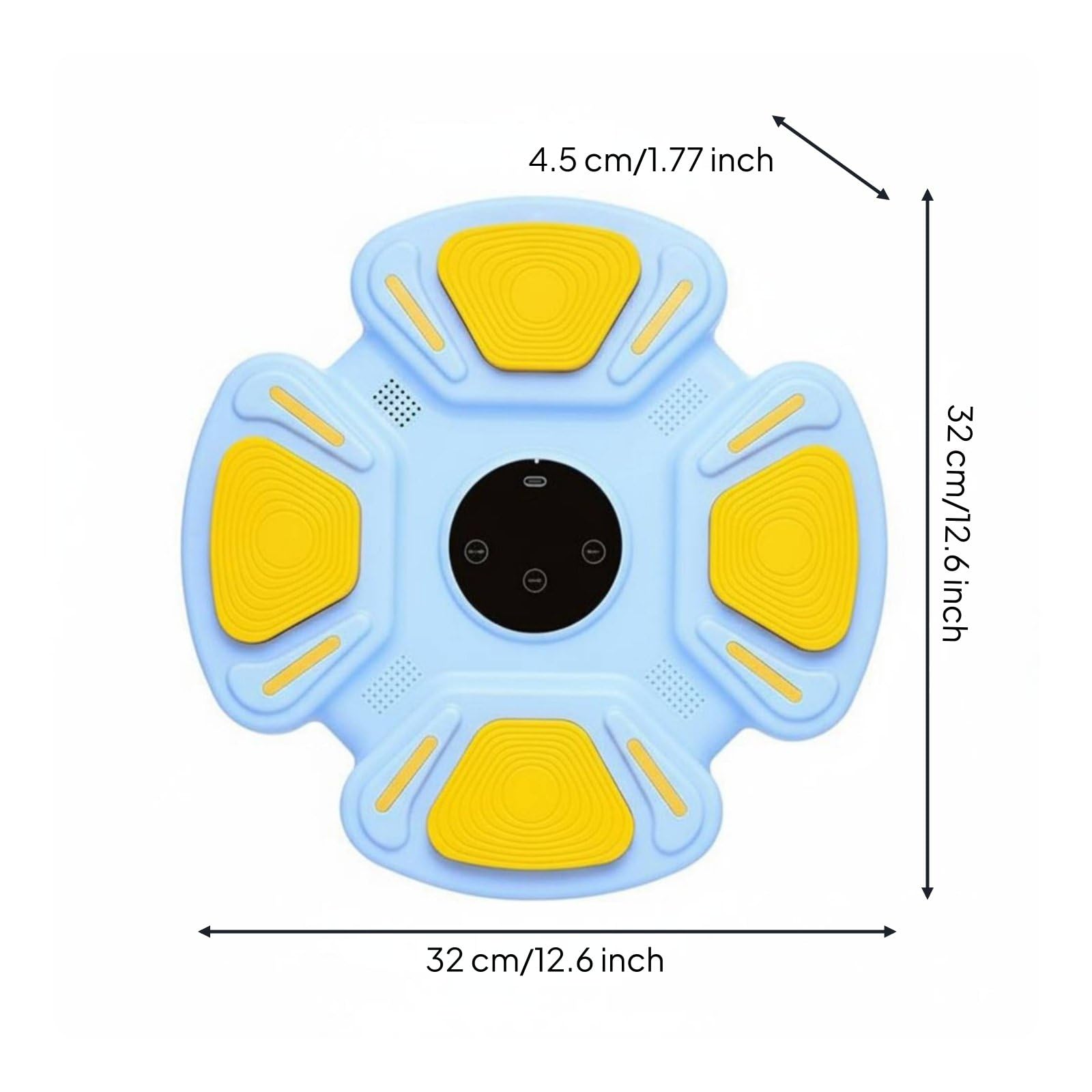 Children Training Target Bersaglio da Allenamento Pugno Intelligente Piastra Parete Pad per Bambini con Sincronizzazione Musicale Luci Pu per