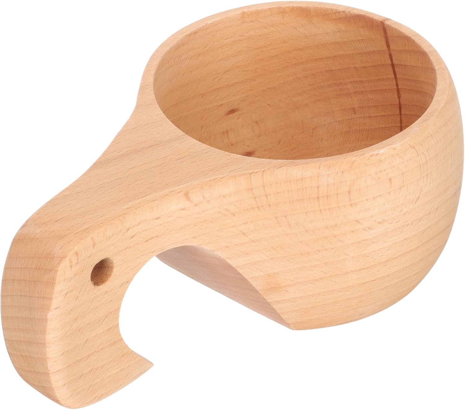 Wooden Measuring Coffee Scoop Measure Scooper Tablespoon Water Soup Ladle Kitchen Ladle Bathroom Hair Washing Water Scoop for Rice Flour Candy Coffee Beans Spoon (Color : Light Brown, Size :