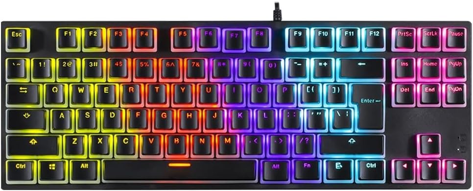 Xtrike Me GK986P Mechanical Gaming Keyboard with keys illuminated